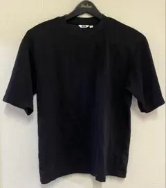 ユニクロ　エアリズムコットンオーバーサイズ Tシャツ ブラック　M