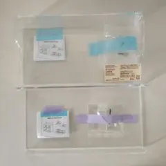 MUJI　無印良品　アクリルディスプレイ　コの字型　2個セット