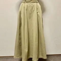 ⁑DICKIES ツイルタックフレアスカート ベージュ