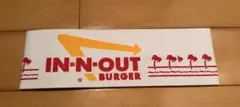 IN-N-OUT BURGER 店員さんの帽子