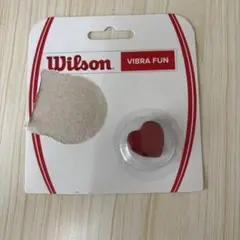 Wilson VIBRA FUN ハート型 振動止め 1個のみ