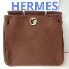 ME10 エルメス 極美品 エールバッグアド 替えバック ゴールド金具