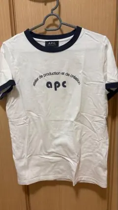 A.P.C. ロゴプリント Tシャツ Sサイズ
