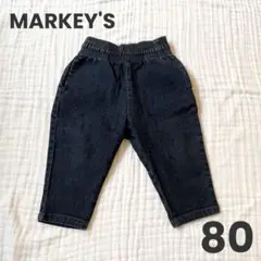 マーキーズ ベビー デニム パンツ 80