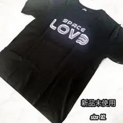 【新品未使用】TravisJapan 着用 SPACE LOV3 Tシャツ黒XL