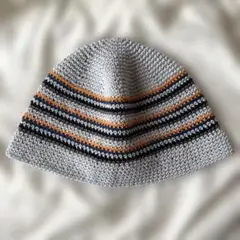 クロシェハット　クラッシャーハット　ビーニー　バケットハット　バケハ