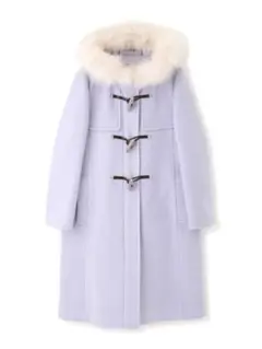 超美品♡ジルバイジルスチュアート アイスブルー ダッフルコート