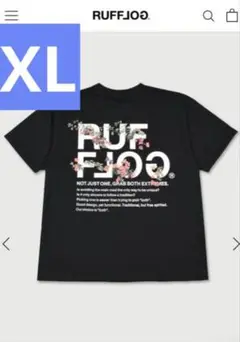 RUFFLOG BLOOM LOGO Tシャツ ラフロッグ　ラフログ　ゴルフ