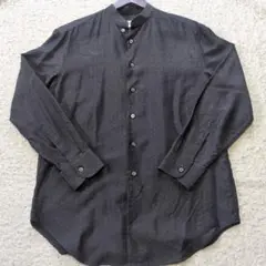 値下げ中8-62 ARMANI COLLEZIONI マオカラーシャツ 長袖