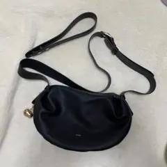 nunela 2way soft hand bag【No.1】　ブラック
