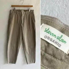 steven alan オーガニックコットン SUPER BAGGY パンツ