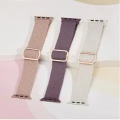 3本セット アップルウォッチ バンド 38mm 40mm 41mm おしゃれ