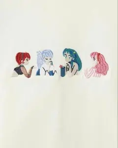 ティータイム　ビッグシルエット　Tシャツ　うる星やつら