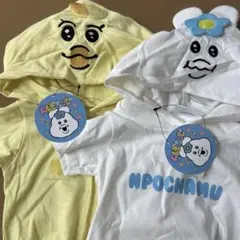 んぽちゃむ　きみまろ　ロンパース　70〜80