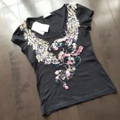 新品タグ付 フィロソフィー アルベルタ フェレッティー 半袖Tシャツ L 黒