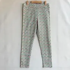 未使用　グンゼ　レディース　ストレッチパンツ　総柄　幾何学模様　M　柄パンツ