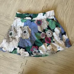 花柄 フレアスカート　ギャップSサイズ
