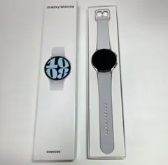 Galaxy Watch 6 44mm シルバー　国内モデル Suica対応