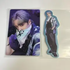 ateez ユノ WILL Z ver 封入 トレカ　ステッカー