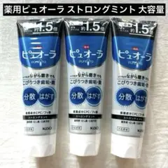 薬用 ピュオーラ ストロングミント 170g×3本セット