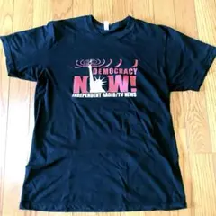 Democracy Now! Tシャツブラック　　レア