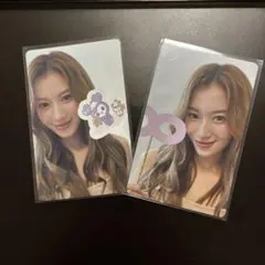 TWICE 8周年POPUP トレカ　サナ　2点