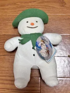 エデン　EDEN スノーマン　お座りぬいぐるみ　レトロ　ビンテージ　ぬいぐるみ