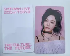 ニンニン aespa SMTOWN 2025 6000円 会場 トレカ ラキドロ