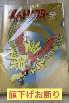 ポケモン ポケモンセンター 金銀25周年クリアファイル 値下げ不可