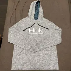 HUK スウェットパーカー グレー
