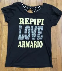 repipi armario 黒 Tシャツ M
