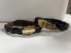 Harley-Davidson 編み込みレザーブレスレット ハーレー