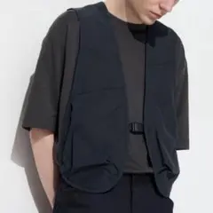 Uniqlo U ユーティリティベスト ブラック M 475401 ユニクロU