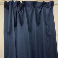 ニトリ　カーテン　ネイビー　一枚