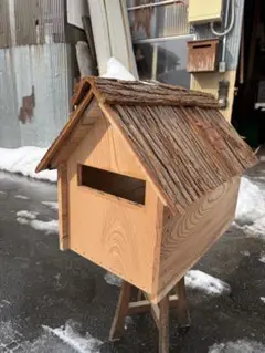 ⭐️天然木材使用⭐️ ポスト　犬小屋　ハンドメイド