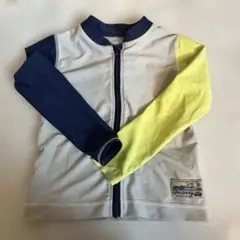 BREEZE 長袖ラッシュガード ネイビー/イエロー