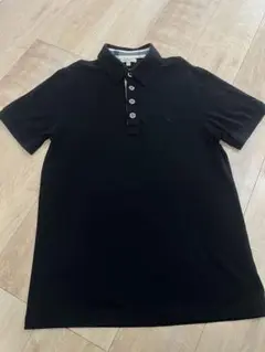 BURBERRY ブラック ポロシャツ Mサイズ