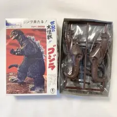 最初期版　ゴジラ　世紀の大怪獣！！マルサン　国産プラモデル第一号　電動プラモデル 最初期版 ゴジラ 世紀の大怪獣！！マルサン 国産プラモデル第一