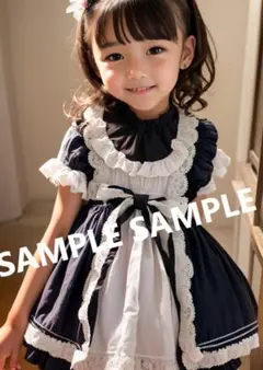 AI 美女ポスター　A４サイズ　2枚セット　印画紙　ロリ　美少女　セクシー　10