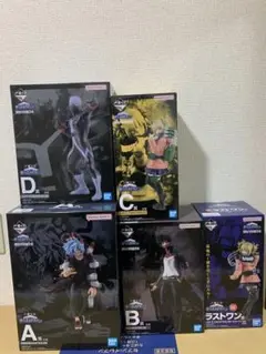 新品未使用 フィギュア5種コンプセット ヒロアカ 一番くじ僕のヴィランアカデミア