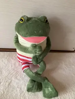 おとぼけケロピョン カエル バケーション BIGぬいぐるみ （ ぎゃますけ ）