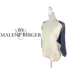 10T208☆ BY MALENE BIRGER シルク 長袖ブラウス トップス