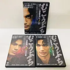【新品ケース】DVD　むこうぶちRAW 高レート裏麻雀列伝　3枚セット