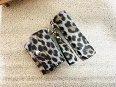 iqosイルマiワン ケース IQOSヒートスティック専用ケース ヒョウ柄グレー