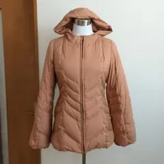 シビラM ベージュピンクのダウンコート