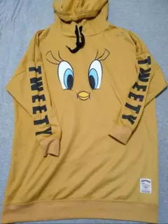 LOONEY TUNES　tweety　プリントパーカーチュニック