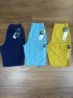 GU キッズ ハーフパンツ 3枚セット 140cm