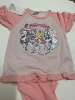 新品　キミとアイドルプリキュア　パジャマ　120 バッグ付き