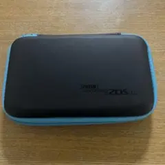 スリムハードポーチ for Newニンテンドー2DSLL ブラック×ターコイズ