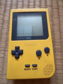 GAME BOY Pocket ゲームボーイ　イエロー 本体